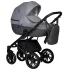 INDIGO Коляска MIO S 2в1 (04 (т.серая кожа + св.серый) INDIGO Коляска MIO S 2в1 (04 (т.серая кожа + св.серый)