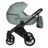 INDIGO Коляска MIO ECO 2в1 (03 (шалфей кожа) INDIGO Коляска MIO ECO 2в1 (03 (шалфей кожа)