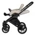 INDIGO Коляска MIO ECO 2в1 (04 (черная кожа + св.бежевая кожа) INDIGO Коляска MIO ECO 2в1 (04 (черная кожа + св.бежевая кожа)