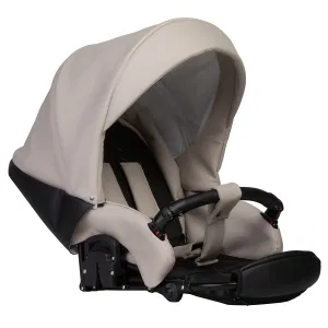 INDIGO Коляска MIO ECO 2в1 (04 (черная кожа + св.бежевая кожа) INDIGO Коляска MIO ECO 2в1 (04 (черная кожа + св.бежевая кожа)