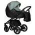 INDIGO Коляска MIO ECO 2в1 (05 (черная кожа + шалфей кожа) INDIGO Коляска MIO ECO 2в1 (05 (черная кожа + шалфей кожа)
