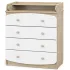 INDIGO Комод Classic 800/4 c откидным пеленальным столиком, МДФ, ЛДСП (дуб сонома-белый) INDIGO Комод Classic 800/4 c откидным пеленальным столиком, МДФ, ЛДСП (дуб сонома-белый)