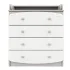 INDIGO Комод Classic 800/4 c откидным пеленальным столиком, МДФ, ЛДСП (кашемир-белый) INDIGO Комод Classic 800/4 c откидным пеленальным столиком, МДФ, ЛДСП (кашемир-белый)