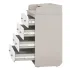 INDIGO Комод Classic 800/4 c откидным пеленальным столиком, МДФ, ЛДСП (кашемир-белый) INDIGO Комод Classic 800/4 c откидным пеленальным столиком, МДФ, ЛДСП (кашемир-белый)