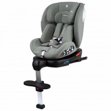 INDIGO Автокресло JET 8.0 ISOFIX, с упором, группа 0 + 1 + 2 + 3 (0-36 кг), (JOVOLA) (упак.1 шт.) (зеленый)