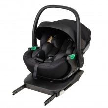 INDIGO Автокресло TECHNO ISOFIX I-SIZE, с базой, группа 0 + (40-87см), , (упак. 1 шт.) (черный)