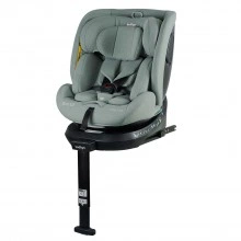 INDIGO Автокресло E-TRON ISOFIX I-SIZE, с упором, группа 0 + 1 + 2 + 3 (0-36 кг), (упак.1 шт.) (зеленый)