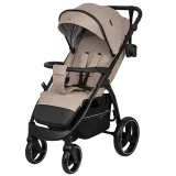 INDIGO Коляска EPICA XL2025 (2кол.(20,3см)2кол.(29см)(упак.1шт.) (бежевый)