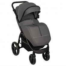 INDIGO Коляска EPICA XL2025 (2кол.(20,3см)2кол.(29см)(упак.1шт.) (темно-серый)