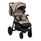 INDIGO Коляска EPICA XL AIR с сумкой2025 (2кол.(20,3см)2кол.(29см)(упак.1шт.) (бежевый)