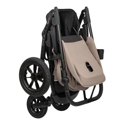 Прогулочная коляска Индиго EPICA XL AIR с сумкой2025, Бежевый, колёса резиновые надувные Прогулочная коляска Индиго EPICA XL AIR с сумкой2025, Бежевый, колёса резиновые надувные