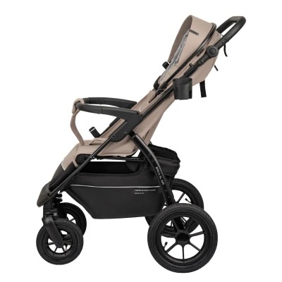 Прогулочная коляска Индиго EPICA XL AIR с сумкой2025, Бежевый, колёса резиновые надувные Прогулочная коляска Индиго EPICA XL AIR с сумкой2025, Бежевый, колёса резиновые надувные