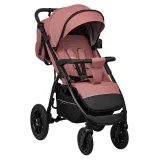 INDIGO Коляска EPICA XL AIR с сумкой2025 (2кол.(20,3см)2кол.(29см)(упак.1шт.) (розовый)