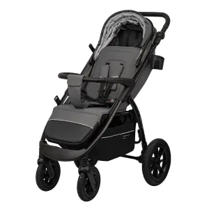 INDIGO Коляска EPICA XL AIR с сумкой2025 (2кол.(20,3см)2кол.(29см)(упак.1шт.) (темно-серый) INDIGO Коляска EPICA XL AIR с сумкой2025 (2кол.(20,3см)2кол.(29см)(упак.1шт.) (темно-серый)