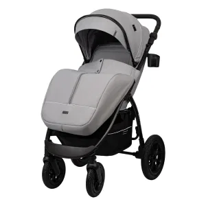 INDIGO Коляска EPICA XL AIR с сумкой2025 (2кол.(20,3см)2кол.(29см)(упак.1шт.) (св.серый) INDIGO Коляска EPICA XL AIR с сумкой2025 (2кол.(20,3см)2кол.(29см)(упак.1шт.) (св.серый)