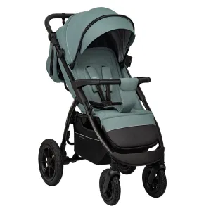 INDIGO Коляска EPICA XL AIR с сумкой2025 (2кол.(20,3см)2кол.(29см)(упак.1шт.) (зеленый-серый) INDIGO Коляска EPICA XL AIR с сумкой2025 (2кол.(20,3см)2кол.(29см)(упак.1шт.) (зеленый-серый)