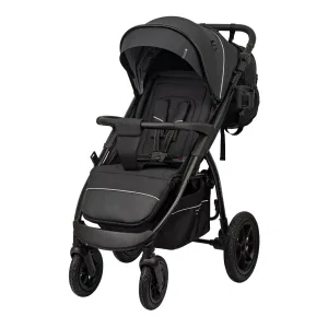 INDIGO Коляска EPICA XL AIR с сумкой2025 (2кол.(20,3см)2кол.(29см)(упак.1шт.) (черный) INDIGO Коляска EPICA XL AIR с сумкой2025 (2кол.(20,3см)2кол.(29см)(упак.1шт.) (черный)