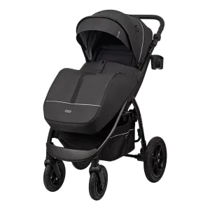 INDIGO Коляска EPICA XL AIR с сумкой2025 (2кол.(20,3см)2кол.(29см)(упак.1шт.) (черный) INDIGO Коляска EPICA XL AIR с сумкой2025 (2кол.(20,3см)2кол.(29см)(упак.1шт.) (черный)