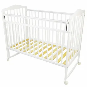 INDIGO Кровать детская Милана NEW + (колесо, качалка, опуск.планка, накладка ПВХ) (белый арт.3150611) INDIGO Кровать детская Милана NEW + (колесо, качалка, опуск.планка, накладка ПВХ) (белый арт.3150611)