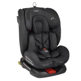 INDIGO Автокресло TOURNEO S ISOFIX, группа 0 + 1 + 2 + 3 (0-36 кг), (упак.1 шт.) (графит)