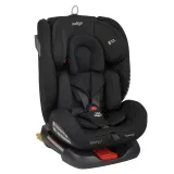INDIGO Автокресло TOURNEO S ISOFIX, группа 0 + 1 + 2 + 3 (0-36 кг), (упак.1 шт.) (черный твил)