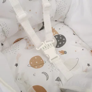 INDIGO Стул для кормления Сафари, от 6 мес до 3 лет. (зайки) INDIGO Стул для кормления Сафари, от 6 мес до 3 лет. (зайки)