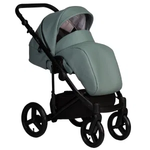 INDIGO Коляска LAMAR 2в1 (La 05 (шалфей кожа) INDIGO Коляска LAMAR 2в1 (La 05 (шалфей кожа)