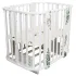 INDIGO Кровать детская Baby Line 5 в 1 (ложе 70х100 и 70х140) с поперечным маятником, массив бере (листочки) INDIGO Кровать детская Baby Line 5 в 1 (ложе 70х100 и 70х140) с поперечным маятником, массив бере (листочки)