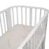 INDIGO Кровать детская Baby Line 5 в 1 (ложе 70х100 и 70х140) с поперечным маятником, массив бере (листочки) INDIGO Кровать детская Baby Line 5 в 1 (ложе 70х100 и 70х140) с поперечным маятником, массив бере (листочки)