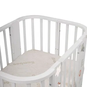 INDIGO Кровать детская Baby Line 5 в 1 (ложе 70х100 и 70х140) с поперечным маятником, массив бере (машинки) INDIGO Кровать детская Baby Line 5 в 1 (ложе 70х100 и 70х140) с поперечным маятником, массив бере (машинки)