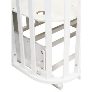 INDIGO Кровать детская Baby Line 5 в 1 (ложе 70х100 и 70х140) с поперечным маятником, массив бере (машинки) INDIGO Кровать детская Baby Line 5 в 1 (ложе 70х100 и 70х140) с поперечным маятником, массив бере (машинки)
