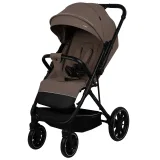 INDIGO Коляска DELTA + (2кол.(17см)2кол.(24см)(упак.1шт.) (темно-бежевый)