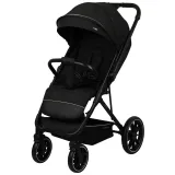 INDIGO Коляска DELTA + (2кол.(17см)2кол.(24см)(упак.1шт.) (черный)