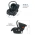 Автокресло INDIGO BEST BABY UNICA LB321 (0-13 кг) чёрный Автокресло INDIGO BEST BABY UNICA LB321 (0-13 кг) чёрный