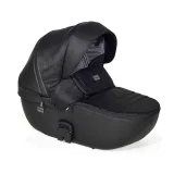 INDIGO Коляска PORTO 2в1 (Po 08 (черная кожа + черный узор)