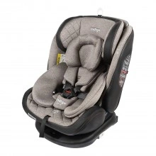 INDIGO Автокресло AERO ISOFIX, ST-3, группа 0 + 1 + 2 + 3 (0-36 кг), (упак.1 шт.) (бежевый)