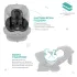 INDIGO Автокресло AERO ISOFIX, ST-3, группа 0 + 1 + 2 + 3 (0-36 кг), (упак.1 шт.) (черный-красный) INDIGO Автокресло AERO ISOFIX, ST-3, группа 0 + 1 + 2 + 3 (0-36 кг), (упак.1 шт.) (черный-красный)