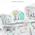 Стул для кормления HAPPY, ACE1015-A, от 5 мес до 3 лет. (Indigo) (совы) Стул для кормления HAPPY, ACE1015-A, от 5 мес до 3 лет. (Indigo) (совы)