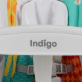 Стул для кормления HAPPY, ACE1015-A, от 5 мес до 3 лет. (Indigo) (жираф)