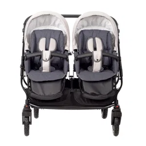 Коляска для двойни CHARLOTTE Sity DUO (Indigo) (Cs 01 (т.серый+св.бежевый)) Коляска для двойни CHARLOTTE Sity DUO (Indigo) (Cs 01 (т.серый+св.бежевый))