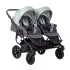 Коляска для двойни CHARLOTTE Sity DUO (Indigo) (Cs 02 (т.серый+шалфей)) Коляска для двойни CHARLOTTE Sity DUO (Indigo) (Cs 02 (т.серый+шалфей))