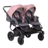 Коляска для двойни CHARLOTTE Sity DUO (Indigo) (Cs 07 (т.серый+т.розовый)) Коляска для двойни CHARLOTTE Sity DUO (Indigo) (Cs 07 (т.серый+т.розовый))