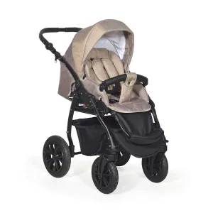 Коляска 2в1 Indigo CHARLOTTE 18 - Ch 31 (т.бежевый+коричневый) Коляска 2в1 Indigo CHARLOTTE 18 - Ch 31 (т.бежевый+коричневый)