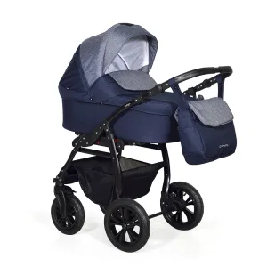 Коляска 2в1 Indigo CHARLOTTE 18 - Ch 32 (т.синий+джинс) Коляска 2в1 Indigo CHARLOTTE 18 - Ch 32 (т.синий+джинс)