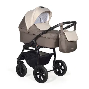 Коляска 2в1 Indigo CHARLOTTE 18 - Ch 37 (коричневый+бежевый) Коляска 2в1 Indigo CHARLOTTE 18 - Ch 37 (коричневый+бежевый)