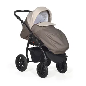 Коляска 2в1 Indigo CHARLOTTE 18 - Ch 37 (коричневый+бежевый) Коляска 2в1 Indigo CHARLOTTE 18 - Ch 37 (коричневый+бежевый)