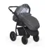 Коляска 2в1 Indigo CHARLOTTE 18 - Ch 38 (черный+черный узор) Коляска 2в1 Indigo CHARLOTTE 18 - Ch 38 (черный+черный узор)