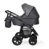 Коляска 2в1 Indigo CHARLOTTE 18 - Ch 38 (черный+черный узор) Коляска 2в1 Indigo CHARLOTTE 18 - Ch 38 (черный+черный узор)