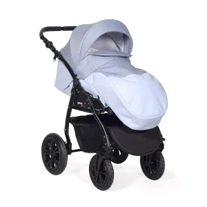 Коляска 2в1 Indigo ALMA Lux - Al 06 (голубая кожа+джинс) Коляска 2в1 Indigo ALMA Lux - Al 06 (голубая кожа+джинс)