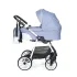 Коляска 3в1 Indigo ALPINA F - Al 03 (синий+белая кожа) Коляска 3в1 Indigo ALPINA F - Al 03 (синий+белая кожа)